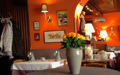 Das kleine Restaurant Au Petit Dominicain in Wissembourg