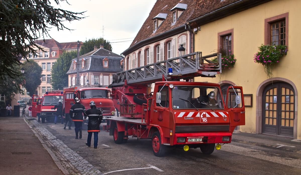 So sah der Einsatz in der 50er Jahren aus.