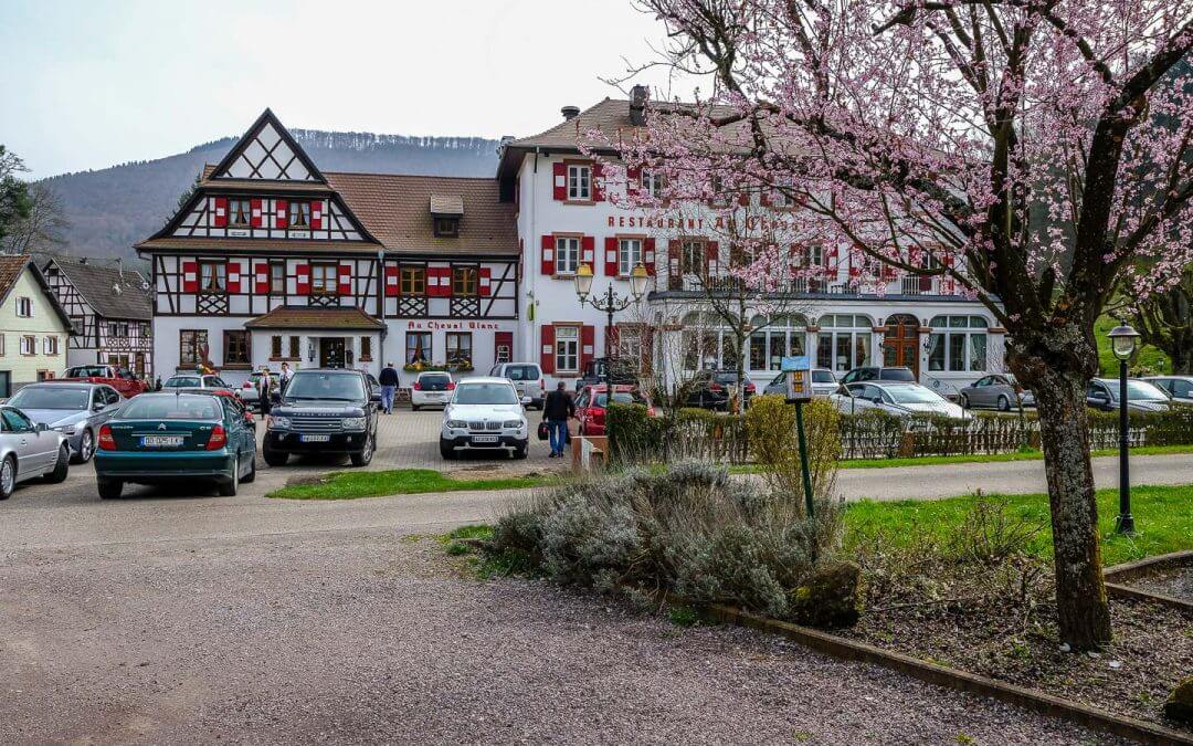 Restaurant Au Cheval Blanc in Niedersteinbach / Elsass