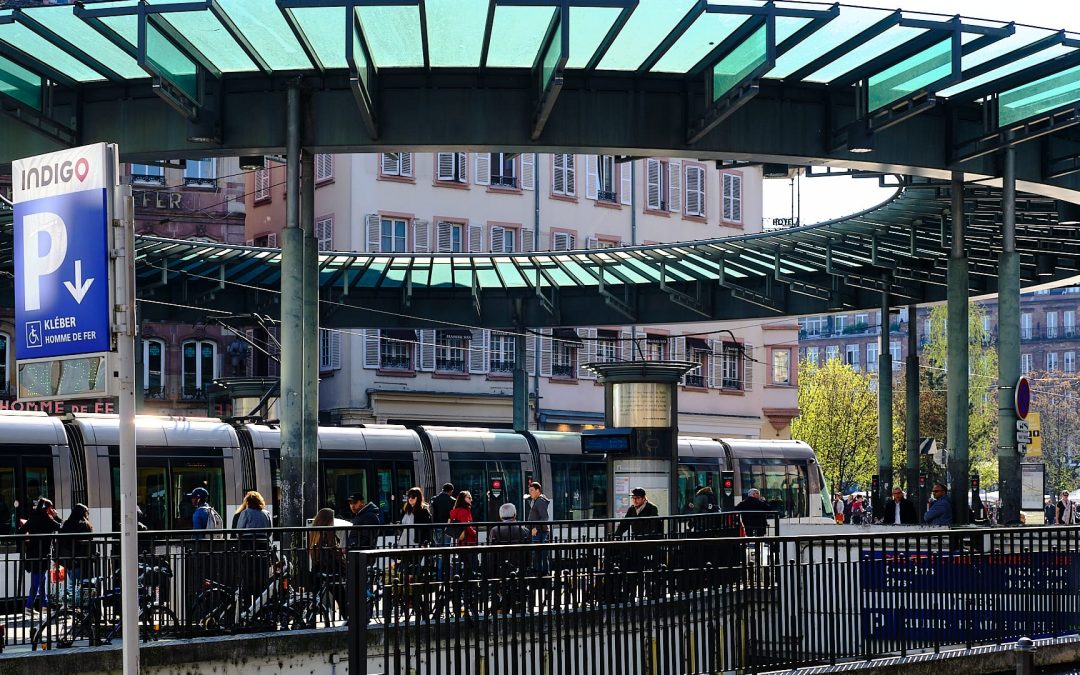 Parkplätze und Parkhäuser in Straßburg. Belegung in Echtzeit.