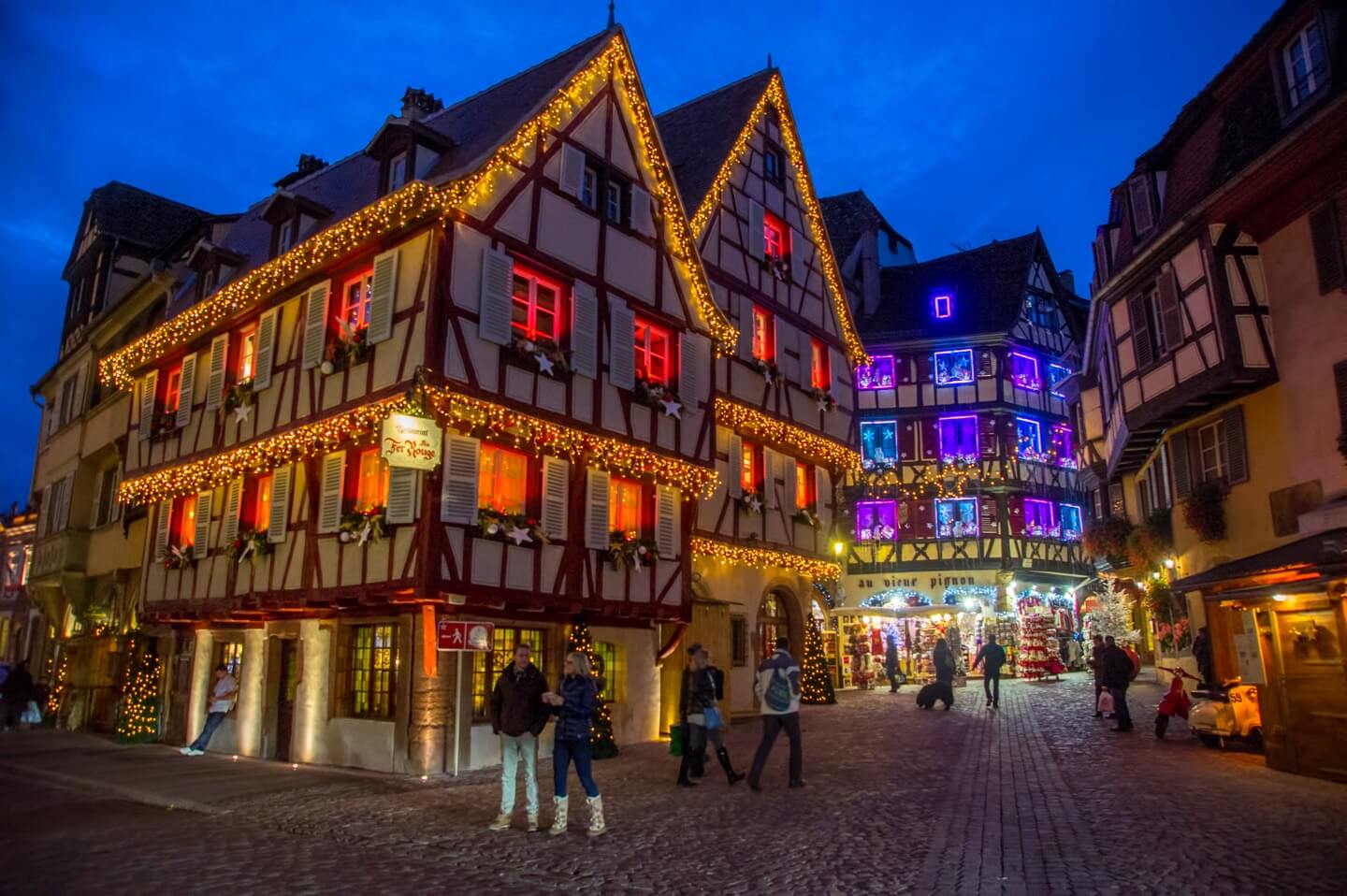 Weihnachtsmarkt Wissembourg im Elsass Öffnungszeiten Bonjour Elsass