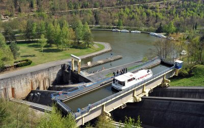 Schiffshebewerk von Saint-Louis / Arzviller (Schrägaufzug)